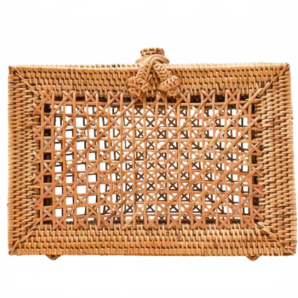 NEW POPPY + SAGE women's evie clutch bag in brown